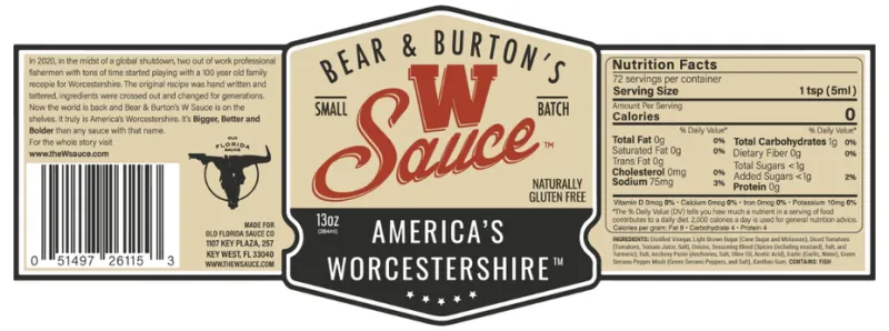 BEAR & BURTON'S W SAUCE® - Image 2