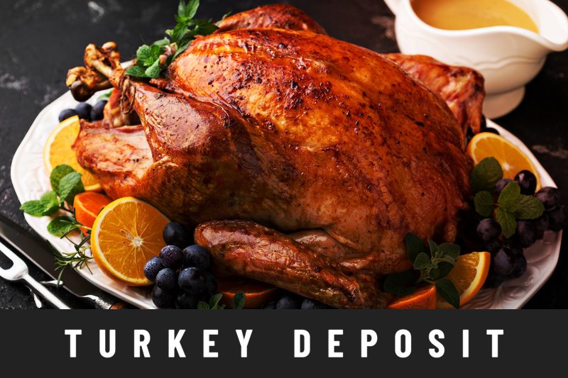 Thanksgiving Turkey Pre-Order 2025 - Deposit