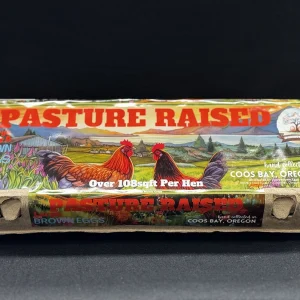 Coos Bay Oregon Pasture Raised Eggs - 1 Dozen