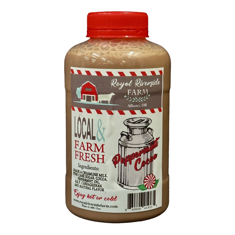 Peppermint Cocoa Milk - 12oz